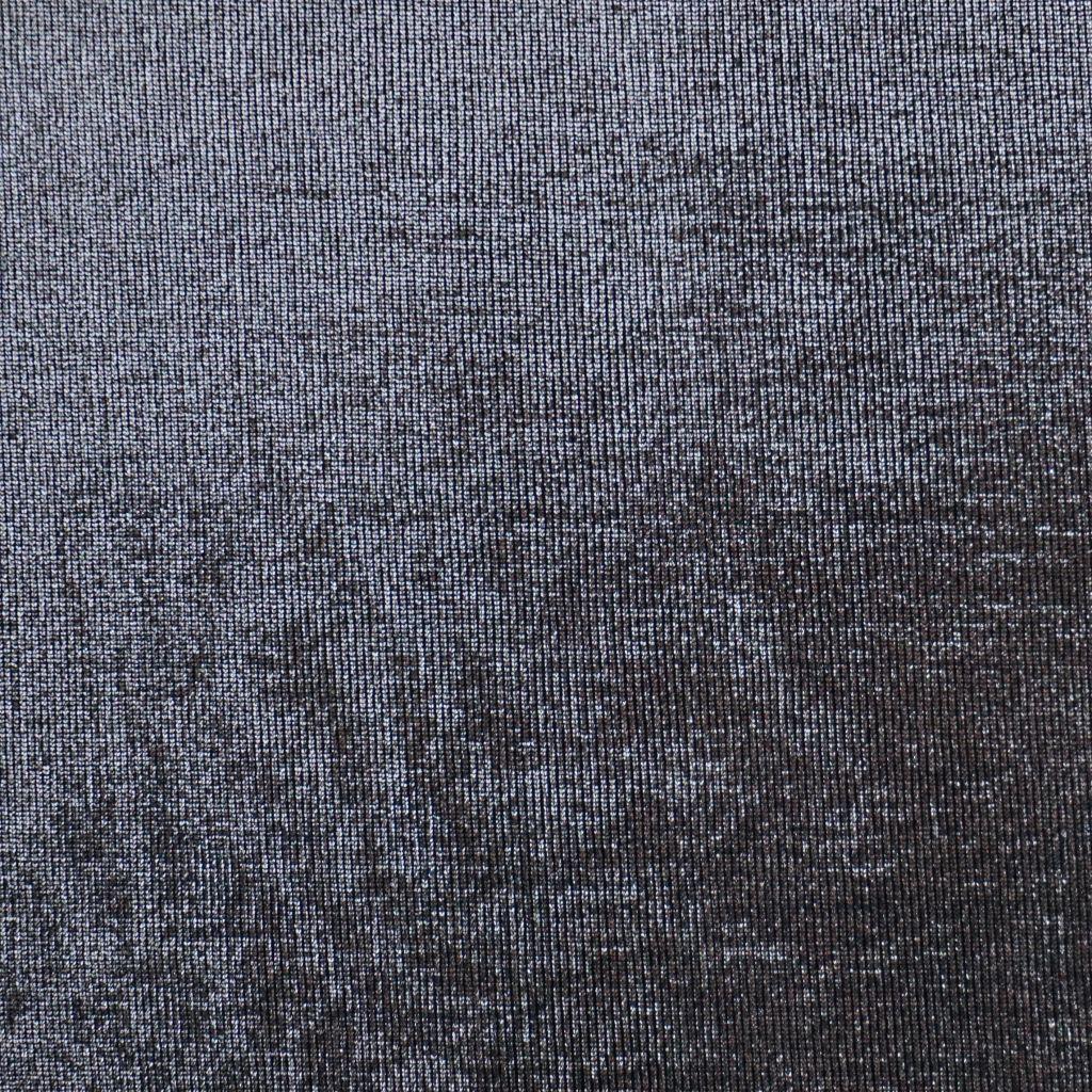 Metallic Glitzerstoff Disco silber